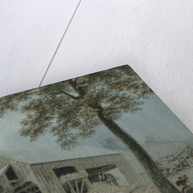 Rainstorm, Cider Mill at Redding, Connecticut, c.1840 by George Harvey