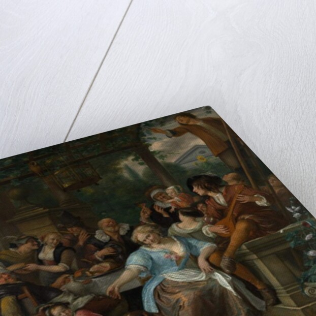 Merry Company on a Terrace, c.1673-5 by Jan Havicksz. Steen