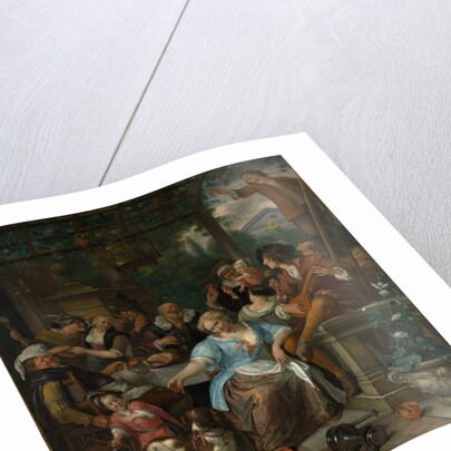 Merry Company on a Terrace, c.1673-5 by Jan Havicksz. Steen