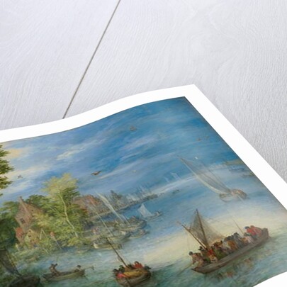 River Landscape, 1607 by Jan the Elder Brueghel