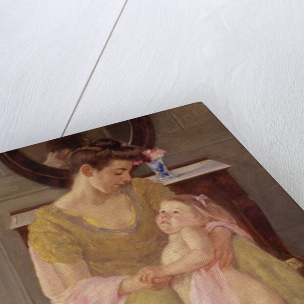 Mother and Child with a Rose Scarf, c.1908 by Mary Stevenson Cassatt