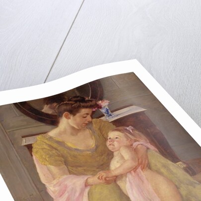 Mother and Child with a Rose Scarf, c.1908 by Mary Stevenson Cassatt