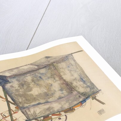 Street Cart, 1914 by Egon Schiele