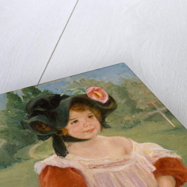 Spring: Margot Standing in a Garden, 1900 by Mary Stevenson Cassatt