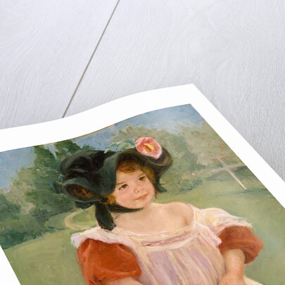 Spring: Margot Standing in a Garden, 1900 by Mary Stevenson Cassatt