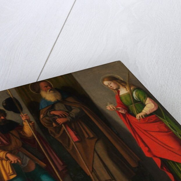 Three Saints: Roch, Anthony Abbot, and Lucy, c.1513 by Giovanni Battista Cima da Conegliano