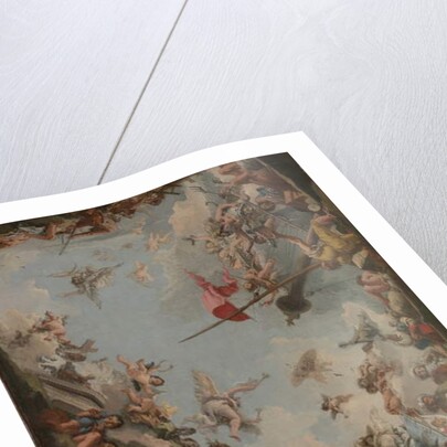 The Glorification of the Giustiniani Family, 1783 by Giandomenico Tiepolo