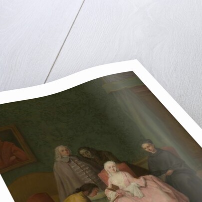 The Visit, 1746 by Pietro Longhi