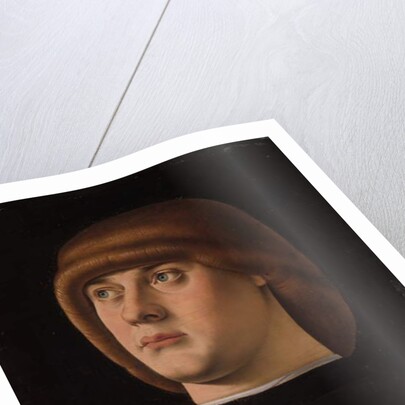 Portrait of a Young Man, c.1480 by Jacometto (attr. to) Veneziano