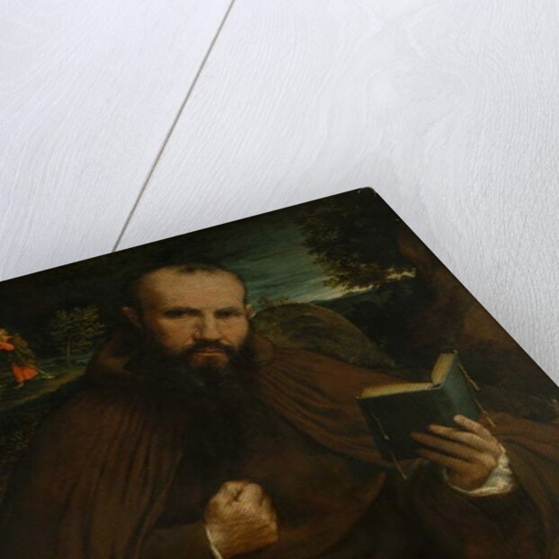 Brother Gregorio Belo of Vicenza, 1547 by Lorenzo Lotto