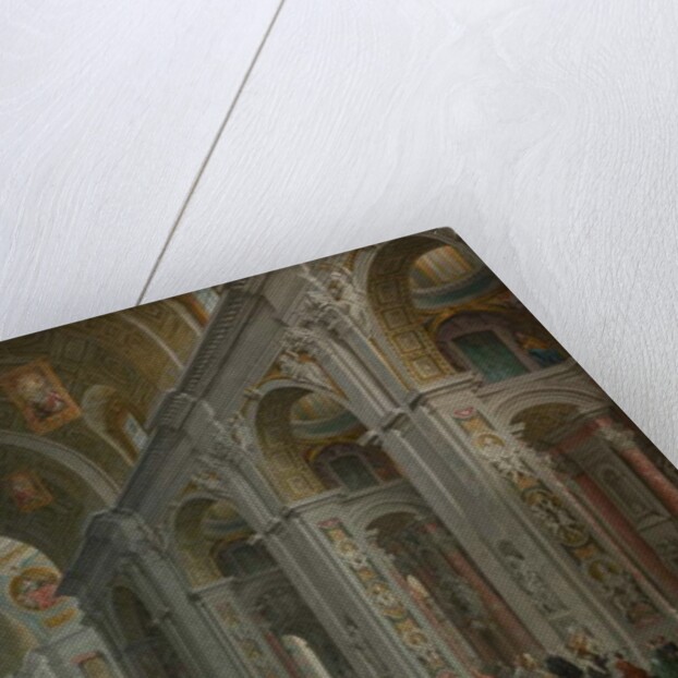 Interior of Saint Peter's, Rome after 1754 by Giovanni Paolo Pannini or Panini