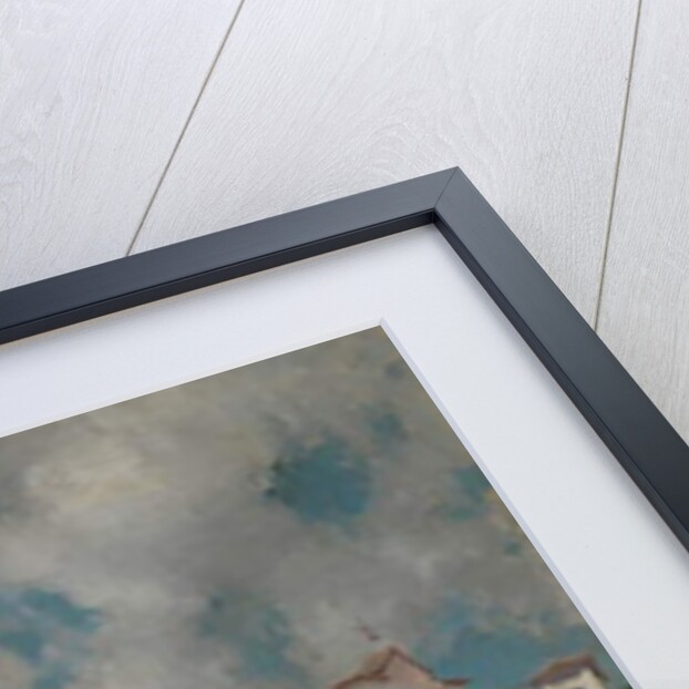 A Spanish Garden by Martin Rico y Ortega