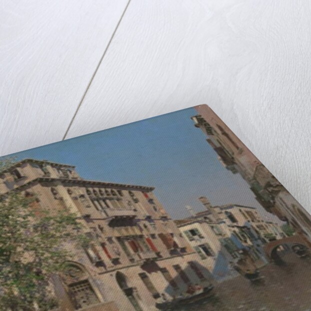 A Canal in Venice, c.1875 by Martin Rico y Ortega