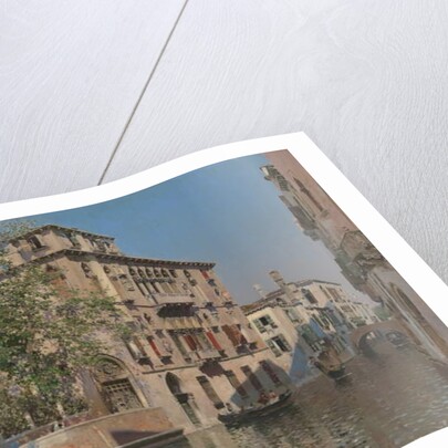 A Canal in Venice, c.1875 by Martin Rico y Ortega