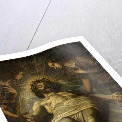 The Dead Christ with Two Angels by Jacopo Robusti Tintoretto