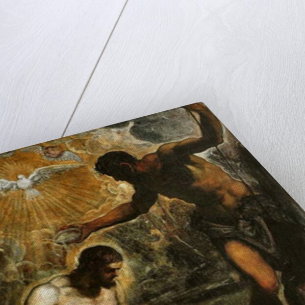 The Baptism of Christ, c.1589 by Jacopo Robusti Tintoretto