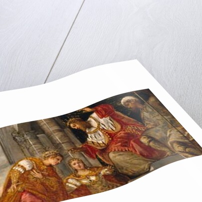 Esther Before Ahasuerus, 1552-55 by Jacopo Robusti Tintoretto