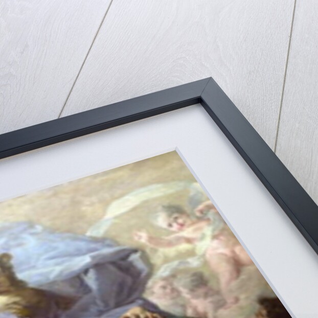 The Nativity with God the Father and the Holy Ghost, c.1740 by Giovanni Battista Pittoni