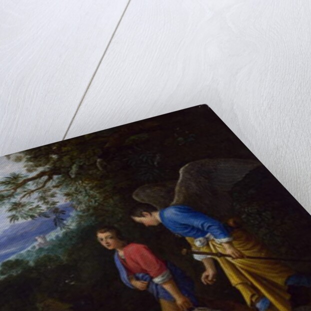 Tobias and the Archangel Raphael, c.1650 by Adam (after) Elsheimer