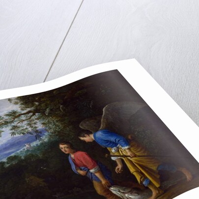 Tobias and the Archangel Raphael, c.1650 by Adam (after) Elsheimer