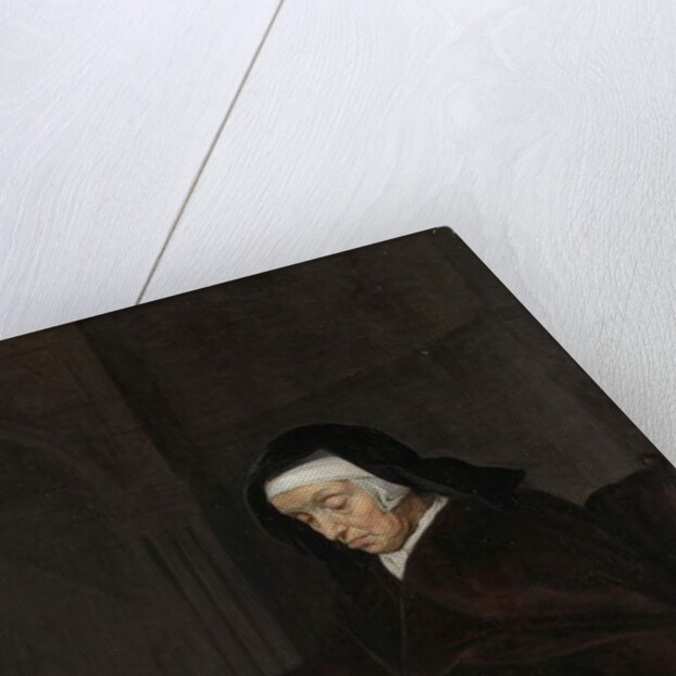 Old Woman Meditating, c.1661-63 by Gabriel Metsu