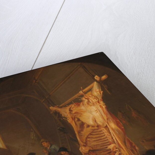 The Slaughtered Ox, 1635-55 by Abraham van den Hecken