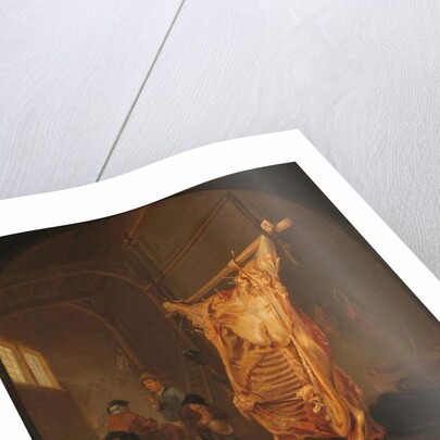 The Slaughtered Ox, 1635-55 by Abraham van den Hecken