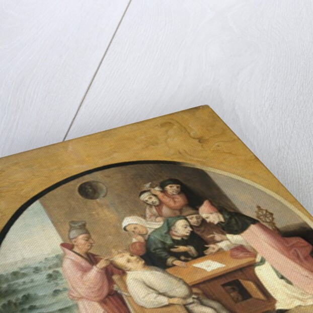 Removing the Rocks in the Head, c.1550-1600 by Hieronymus Bosch