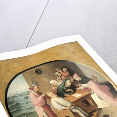 Removing the Rocks in the Head, c.1550-1600 by Hieronymus Bosch