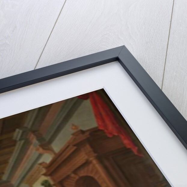 A Seven-Part Decorative Sequence: An Interior, 1630-32 by Dirck van Delen