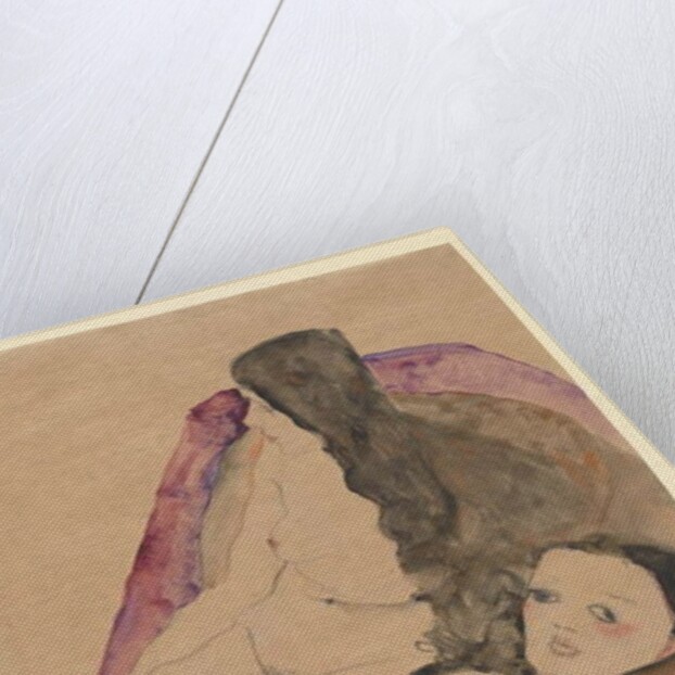Two Reclining Nudes, 1911 by Egon Schiele