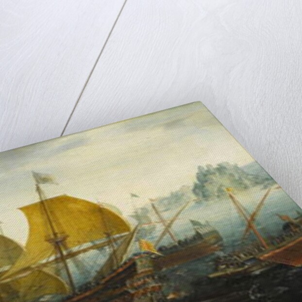 The Battle of Cadiz of 1587, 1608 by Aert van Antum