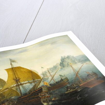 The Battle of Cadiz of 1587, 1608 by Aert van Antum