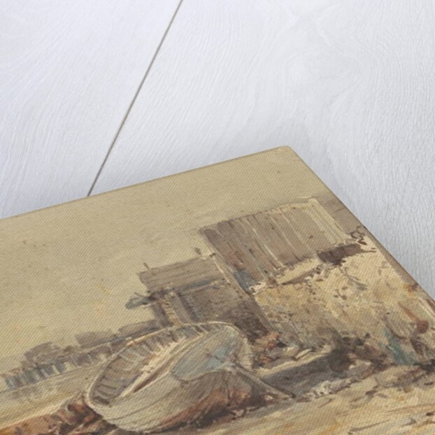 Beached Vessel, c.1880 by George Loring Brown