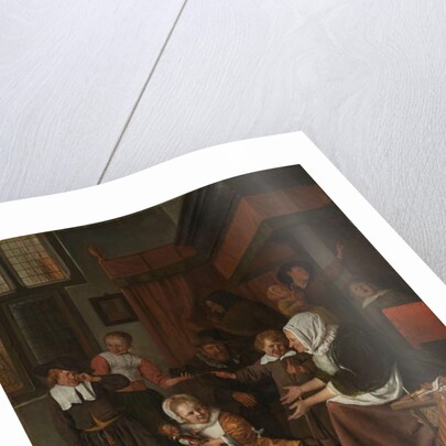 The Feast of St Nicholas, 1665-68 by Jan Havicksz. Steen