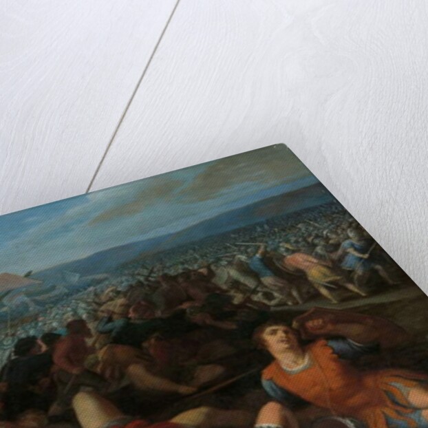 The Batavians Defeating the Romans on the Rhine, 1600-13 by Otto van Veen