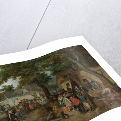 Prince Maurice and Frederick Henry at the Valkenburg Horse Fair, 1618 by Adriaen Pietersz. van de Venne