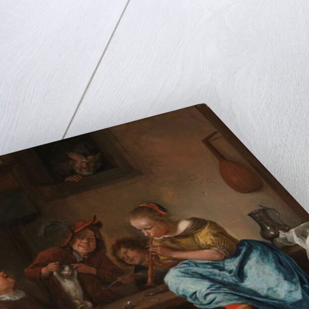 Children Teaching a Cat to Dance, Known as ‘The Dancing Lesson’, 1660-79 by Jan Havicksz. Steen