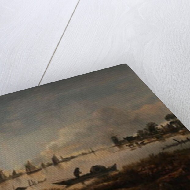 River View by Moonlight, c.1640-50 by Aert van der Neer