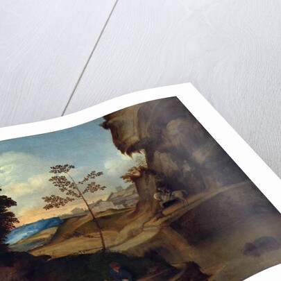 Il Tramonto, 1506-10 by (1476/8-1510) Giorgione