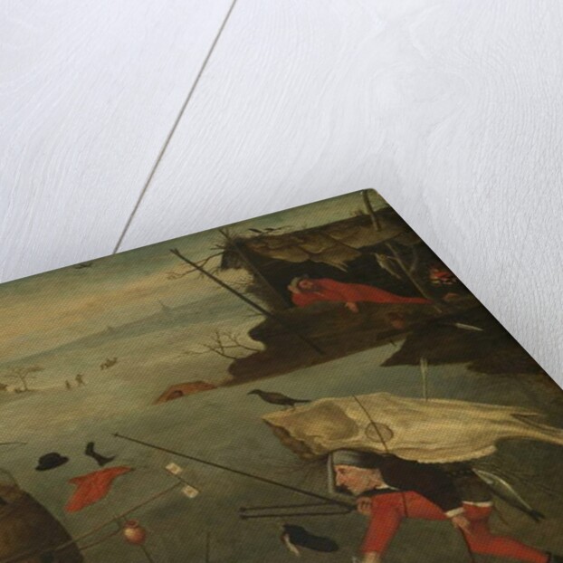 Grotesque Duel on the Ice, c.1560 by Pieter Huys