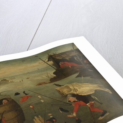 Grotesque Duel on the Ice, c.1560 by Pieter Huys