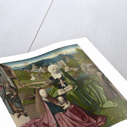 Virgin and Child with Saint Anne, c.1495 by Netherlandish School
