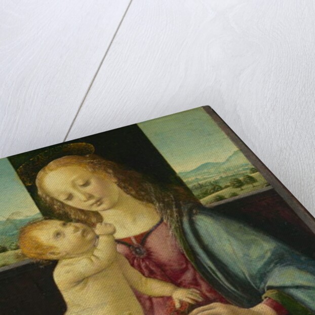 Madonna and Child with a Pomegranate, 1475-80 by Lorenzo di Credi