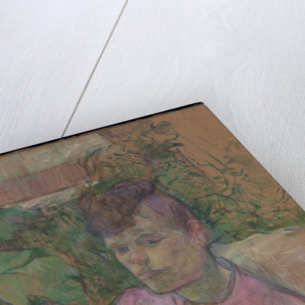 Woman in the Garden of Monsieur Forest, 1889-91 by Henri de Toulouse-Lautrec