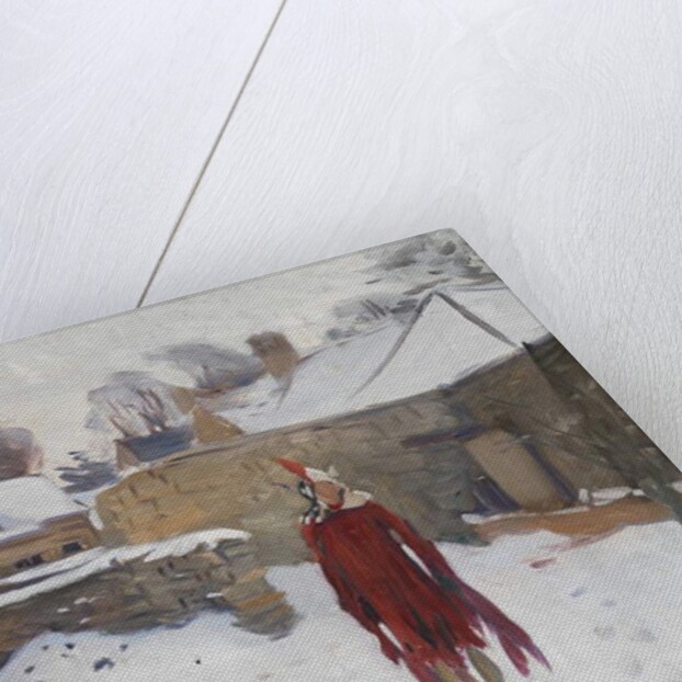 Mannikin in the Snow, c.1891-93 by John Singer Sargent