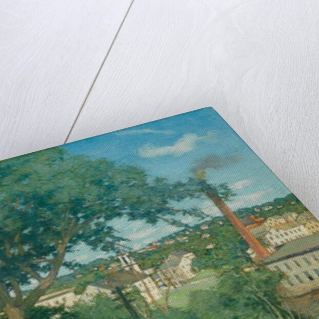 The Factory Village, 1897 by Julian Alden Weir