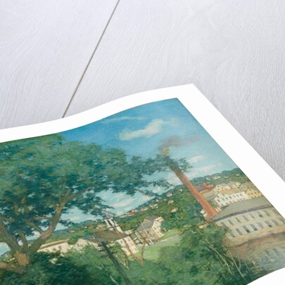 The Factory Village, 1897 by Julian Alden Weir