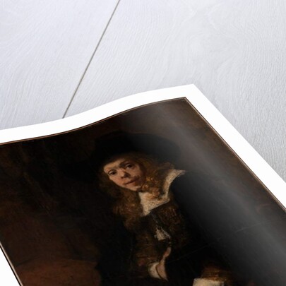 Portrait of Gerard de Lairesse, 1665-67 by Rembrandt Harmensz. van Rijn