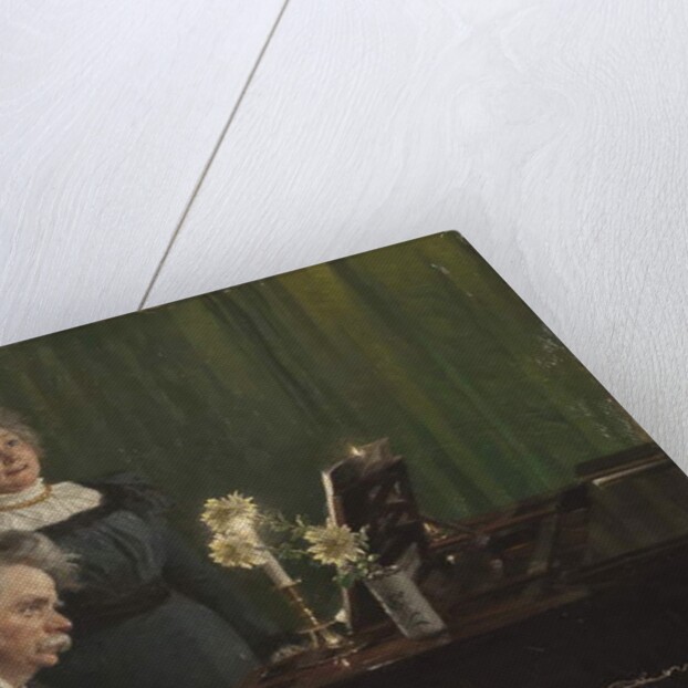 Edvard Grieg and Nina Grieg, 1898 by Peder Severin Kroyer